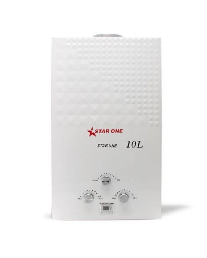 Chauffe Bain STARONE 10 Litres Gaz Bouteille - Blanc Chauffe Bain STARONE 10 Litres Gaz Bouteille - Blanc