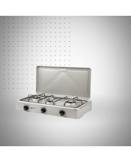 CUISINIÈRE À GAZ SOTACER F6B40G2W 60cm - Blanc CUISINIÈRE À GAZ SOTACER F6B40G2W 60cm - Blanc