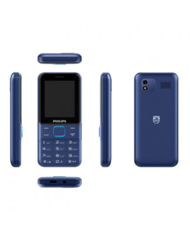 Téléphone Portable Philips E2230 - Bleu Téléphone Portable Philips E2230 - Bleu