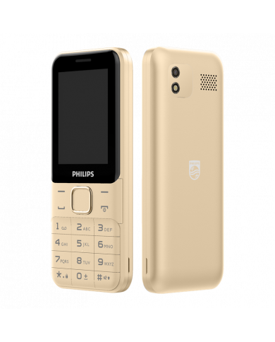 Téléphone Portable Philips E2230 - Gold Téléphone Portable Philips E2230 - Gold