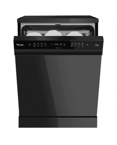 Lave Vaisselle CONDOR 16 couverts Avec Afficheur - Noir Lave Vaisselle CONDOR 16 couverts Avec Afficheur - Noir