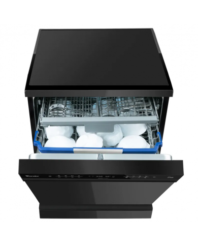 Lave Vaisselle CONDOR 16 couverts Avec Afficheur - Noir Lave Vaisselle CONDOR 16 couverts Avec Afficheur - Noir
