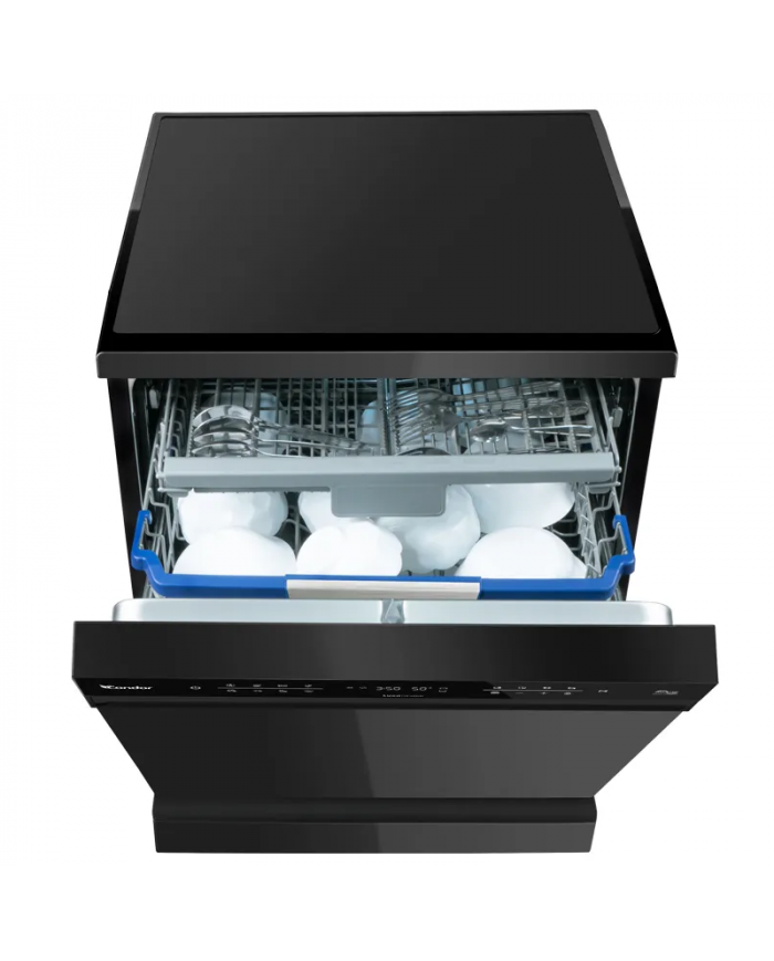 Lave Vaisselle CONDOR 16 couverts Avec Afficheur - Noir Lave Vaisselle CONDOR 16 couverts Avec Afficheur - Noir