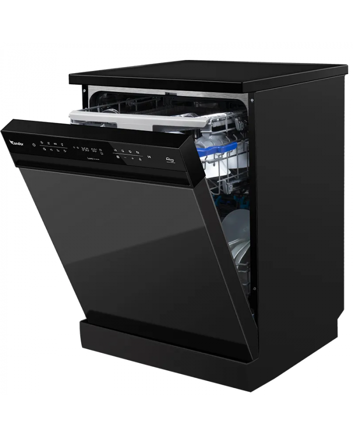Lave Vaisselle CONDOR 16 couverts Avec Afficheur - Noir Lave Vaisselle CONDOR 16 couverts Avec Afficheur - Noir