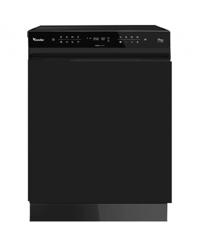 Lave Vaisselle CONDOR 16 couverts Avec Afficheur - Noir Lave Vaisselle CONDOR 16 couverts Avec Afficheur - Noir