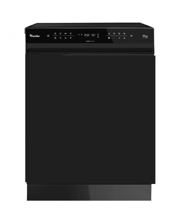 Lave Vaisselle CONDOR 16 couverts Avec Afficheur - Noir Lave Vaisselle CONDOR 16 couverts Avec Afficheur - Noir