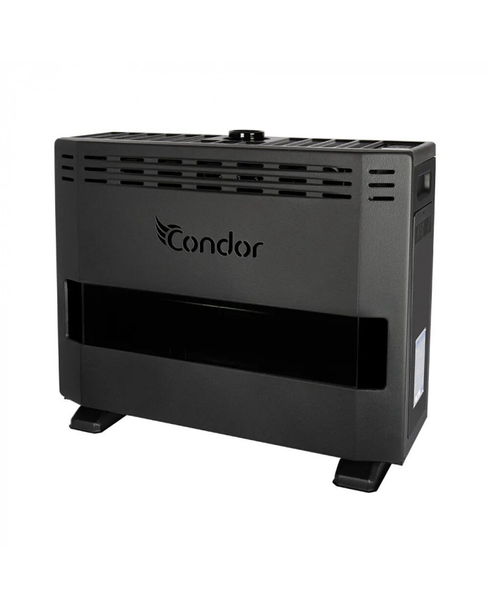 Radiateur à Gaz CONDOR CALDO – 10 KW – Détecteur CO- Noir Radiateur à Gaz CONDOR CALDO – 10 KW – Détecteur CO- Noir