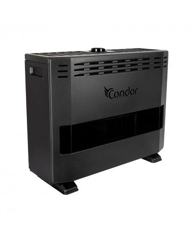 Radiateur à Gaz CONDOR CALDO – 10 KW – Détecteur CO- Noir Radiateur à Gaz CONDOR CALDO – 10 KW – Détecteur CO- Noir
