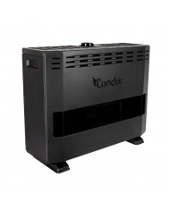 Radiateur à Gaz CONDOR CALDO – 10 KW – Détecteur CO- Noir Radiateur à Gaz CONDOR CALDO – 10 KW – Détecteur CO- Noir