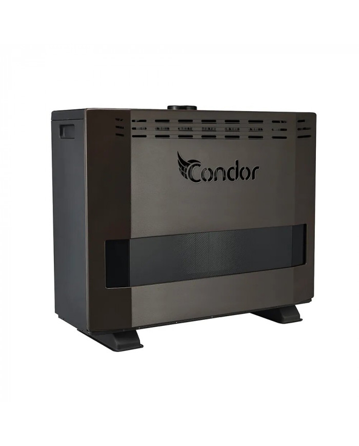 Radiateur à Gaz CONDOR CALDO – 12 KW – Détecteur CO- Noir Café Radiateur à Gaz CONDOR CALDO – 12 KW – Détecteur CO- Noir Café