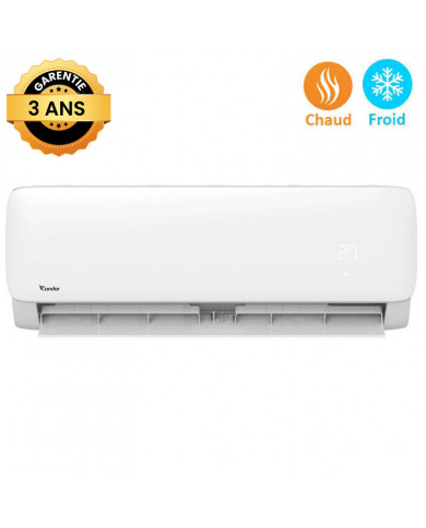 Climatiseur Condor 18000 BTU Alpha Inverter Chaud & Froid Blanc Climatiseur Condor 18000 BTU Alpha Inverter Chaud & Froid Blanc