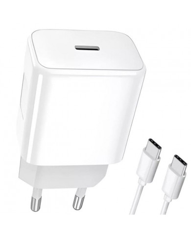 Chargeur INFINIX XC06 30W Type-C - Blanc Chargeur INFINIX XC06 30W Type-C - Blanc