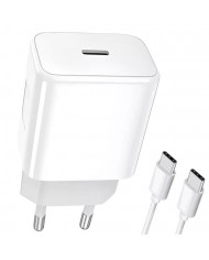 Chargeur INFINIX XC06 30W Type-C - Blanc Chargeur INFINIX XC06 30W Type-C - Blanc