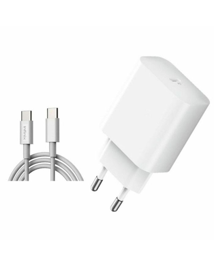 Chargeur INFINIX XC05 20W Type-C - Blanc Chargeur INFINIX XC05 20W Type-C - Blanc