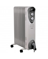 Radiateur à Bain D'huile Condor 11 Eléments 2500W - Blanc Radiateur à Bain D'huile Condor 11 Eléments 2500W - Blanc