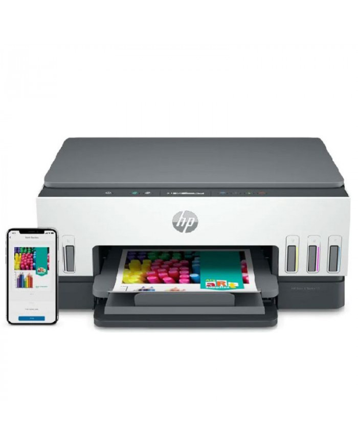 Imprimante Tout En Un HP Smart Tank 670 6UU48A - Gris