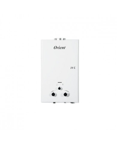 Chauffe Eau 10L Orient - Gaz Bouteille - Blanc